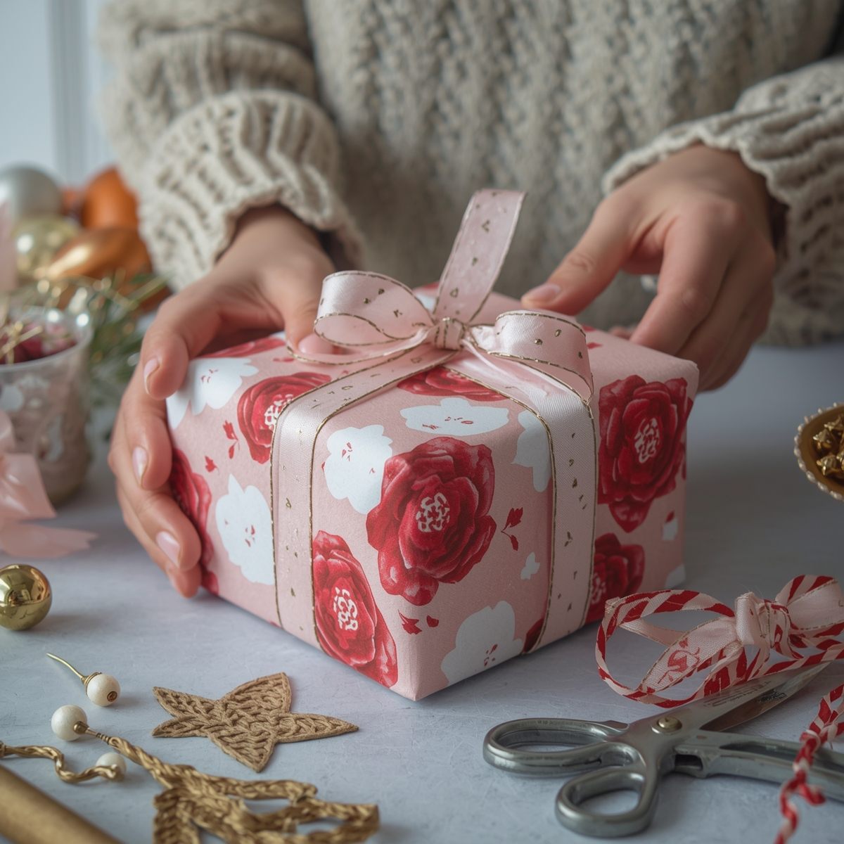 Gift Wrapping Process